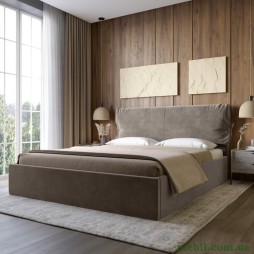 Двоспальне ліжко з м`яким узголів`ям LION Порто Парадіз 12 160х200