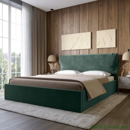 Двоспальне ліжко з м`яким узголів`ям LION Порто Парадіз 39 160х200