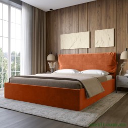 Двоспальне ліжко з м`яким узголів`ям LION Порто Парадіз 55 160х200