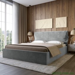 Двоспальне ліжко з м`яким узголів`ям LION Порто Парадіз 91 160х200