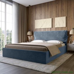 Двоспальне ліжко з м`яким узголів`ям LION Порто Парадіз 96 160х200