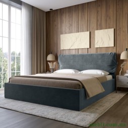 Двоспальне ліжко з м`яким узголів`ям LION Порто Парадіз 99 160х200