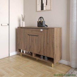 Тумба для взуття у передпокій LION Салліван Тумба-2 Дуб Ліворно