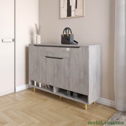 Тумба для взуття у передпокій LION Салліван Тумба-2 Шварцвальд