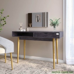 Письмовий стіл LION Сканді-1 Бетон темний