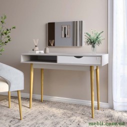 Письмовий стіл LION Сканді-1 Німфея Альба/Кашемір