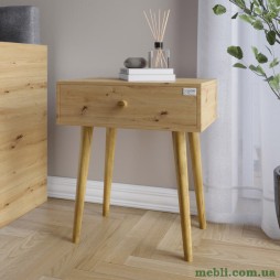 Тумба приліжкова LION Хьюге-4 Дуб Артизан