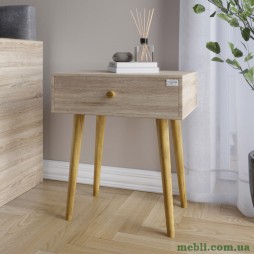 Тумба приліжкова LION Хьюге-4 Дуб Сонома