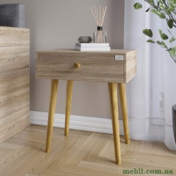 Тумба приліжкова LION Хьюге-4 Дуб Сонома Трюфель