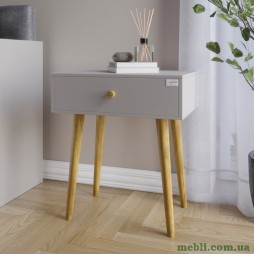 Тумба приліжкова LION Хьюге-4 Кашемір