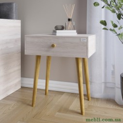 Тумба приліжкова LION Хьюге-4 Самоа Димчастий