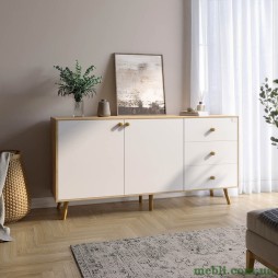 Комод LION Хьюге-5 Дуб Аппалачі/Німфея альба