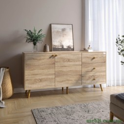 Комод LION Хьюге-5 Дуб сонома трюфель