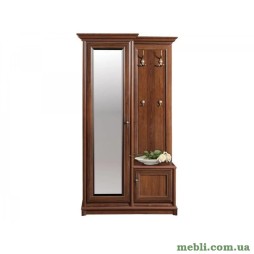 Передпокій модульний з дзеркалом Гербор Соната 110 L Каштан