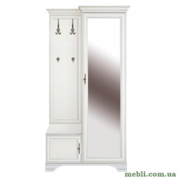 Передпокій з вішалкою ВМК (БРВ) Кентукі PPK/110P Білий альпійський