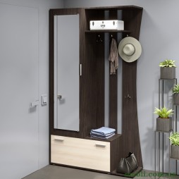 Передпокій із дзеркалом Еверест Авео-2 венге/дуб молочний