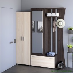 Передпокій Авео-2 Еверест з шафою ШП-1 венге/дуб молочний