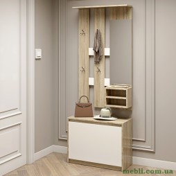 Передпокій для дому Еверест Мікс сонома/білий