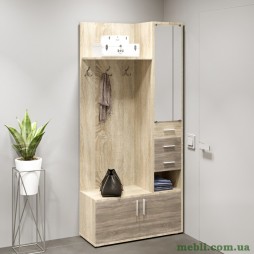 Передпокій з гачками Еверест Рів'єра сонома/трюфель