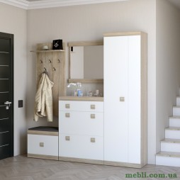 Передпокій Еверест Соната 1 (модульний - 5 елементів) дуб сонома/білий