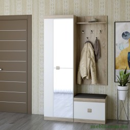 Передпокій Еверест Соната 3 (модульний - 4 елементи) дуб сонома/білий