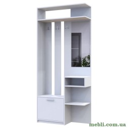 Передпокій Doros Рів'єра 91,5х30х203 Білий