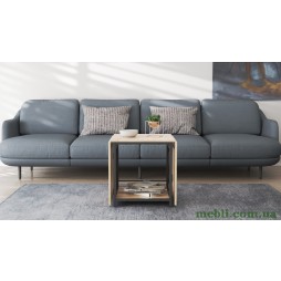 Стіл журнальний трансформер Куб Комбо Ferrum-decor 540x532x500 ДСП Дуб Сан-Марино