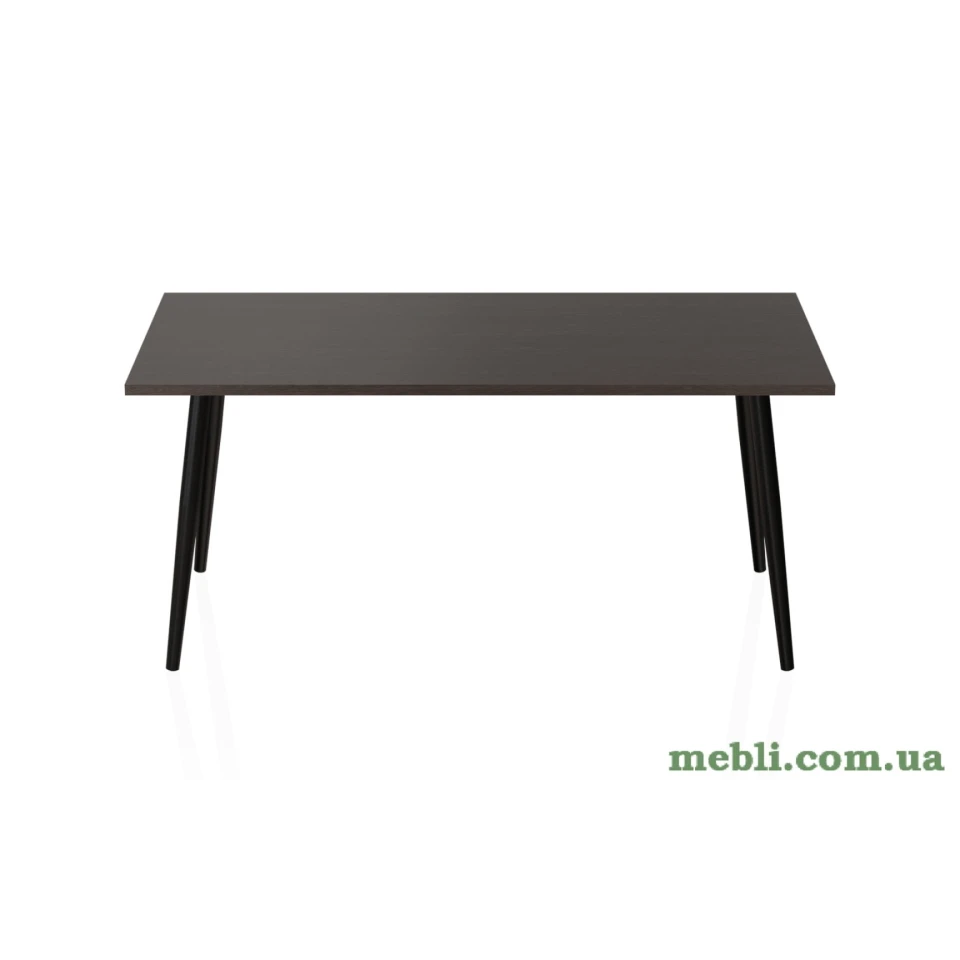 Стіл журнальний Монтана Ferrum-decor 45x100x50 Чорний метал ДСП Венге Магія