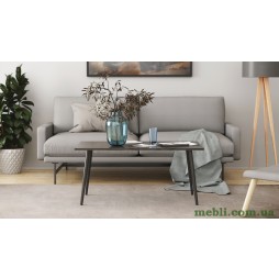 Стіл журнальний Монтана Ferrum-decor 45x100x50 Чорний метал ДСП Сосна Кембра