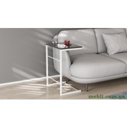 Столик Террі 650x440x330 Білий метал ДСП Сосна Кембра 16мм