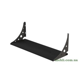 Полиця настінна Ханді 2 240x500x240 метал Сірий ДСП Сосна Кембра 16мм