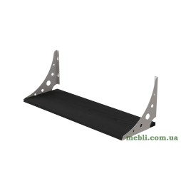 Полиця настінна Ханді 2 240x600x240 метал Білий ДСП Сосна Кембра 16мм