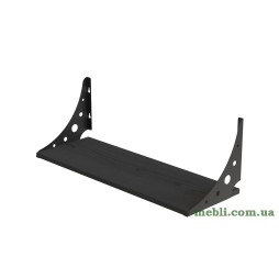 Полиця настінна Ханді 2 240x700x240 метал Чорний ДСП Сосна Кембра 16мм