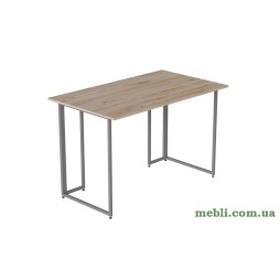 Комп'ютерний стіл Ferrum-decor Ханна 75x100x70 сірий ДСП Дуб Артізан 32мм