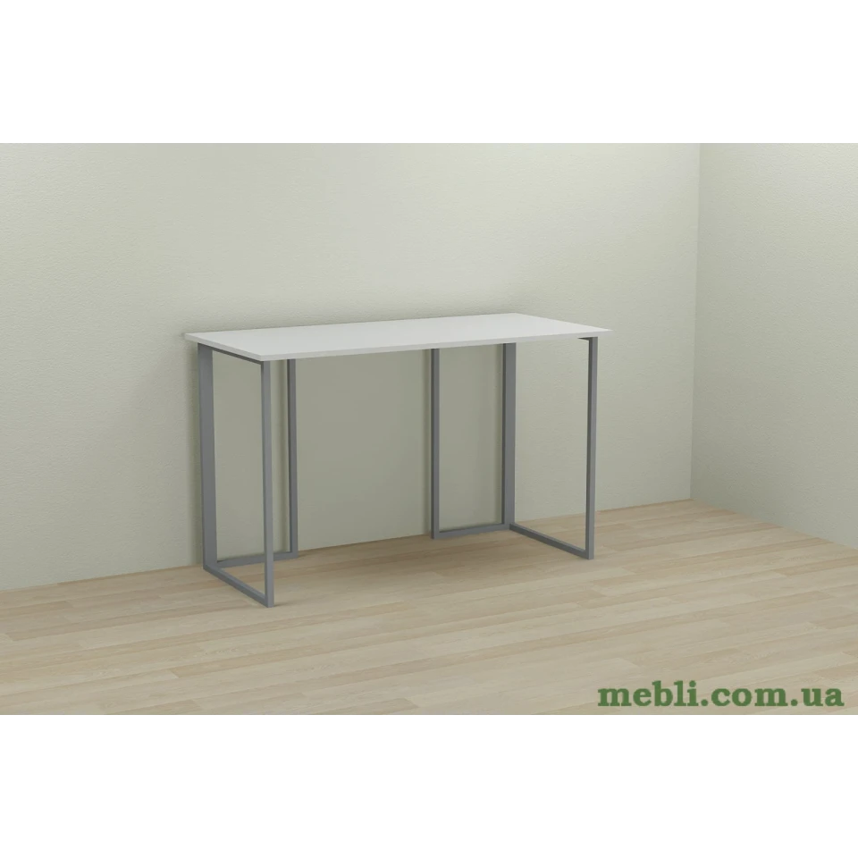 Комп'ютерний стіл Ferrum-decor Ханна 75x120x60 сірий ДСП Білий 16мм