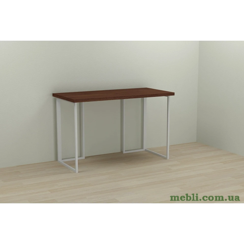 Комп'ютерний стіл Ferrum-decor Ханна 75x120x70 білий ДСП Венге 32мм
