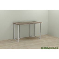 Комп'ютерний стіл Ferrum-decor Ханна 75x120x70 білий ДСП Дуб Сонома Труфель 32мм