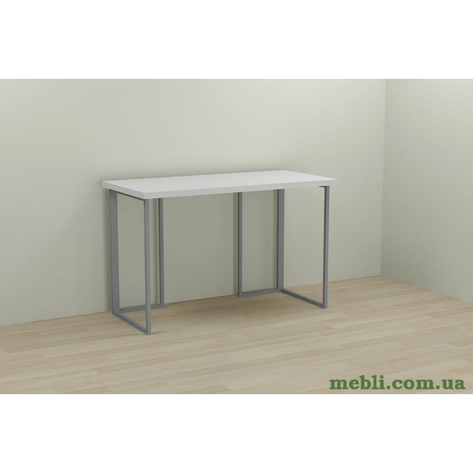 Комп'ютерний стіл Ferrum-decor Ханна 75x120x70 сірий ДСП Білий 32мм