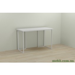 Комп'ютерний стіл Ferrum-decor Ханна 75x140x60 білий ДСП Білий 32мм