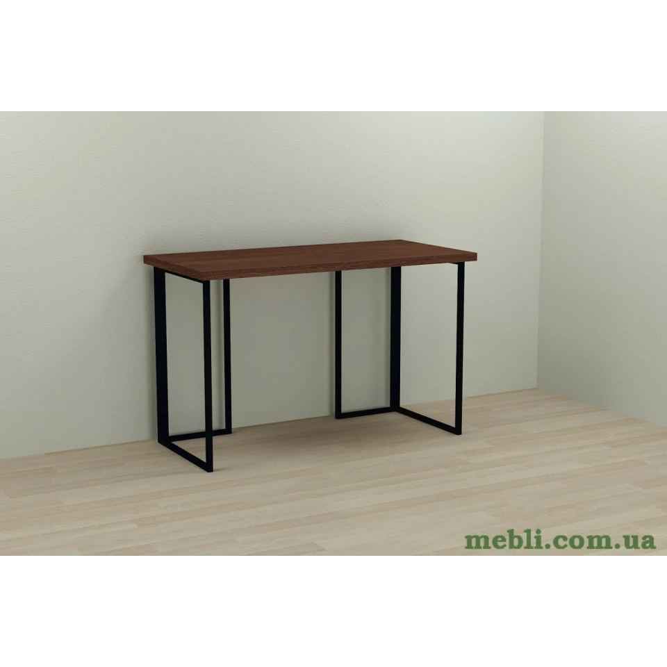 Комп'ютерний стіл Ferrum-decor Ханна 76x120x60 чорний ДСП Венге 32мм