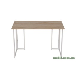 Комп'ютерний стіл Ханна 75x120x70 білий ДСП Дуб Сан-Марино 16мм