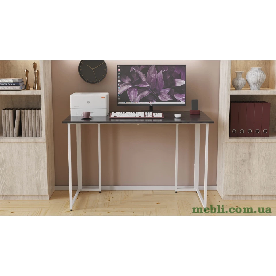 Комп'ютерний стіл Ханна 75x120x70 білий ДСП Сосна Кембра 16мм