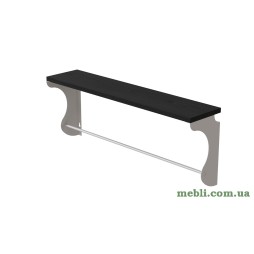 Полиця настінна Юзиби 270x600x150 метал Білий ДСП Сосна Кембра 16мм