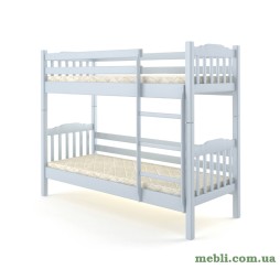 Двоярусне дитяче ліжко Mebigrand Бай-Бай Блакитний (S 2010 R80 B) 80х200