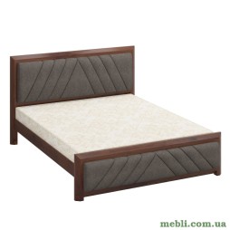 Двоспальне ліжко Mebigrand Барселона Б2 Горіх темний/Аляска 97 140х190