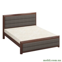 Двоспальне ліжко Mebigrand Барселона Б5 Горіх темний/Аляска 97 180х190