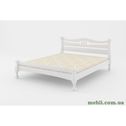 Двоспальне ліжко Mebigrand Даллас Білий (RAL9003) 160х190