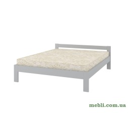 Двоспальне ліжко Mebigrand Делі Світло-сірий (RAL 7040) 180х200