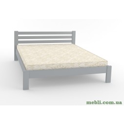 Двоспальне ліжко Mebigrand Колумбія Світло-сірий (RAL 7040) 160х190