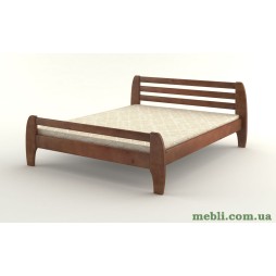 Двоспальне ліжко Mebigrand Мілан Горіх темний 180х190